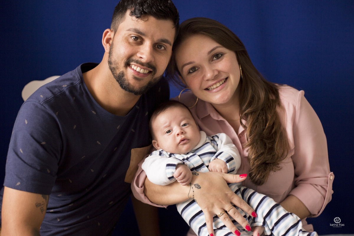 a familia participou do acompanhamento mensal do bebe