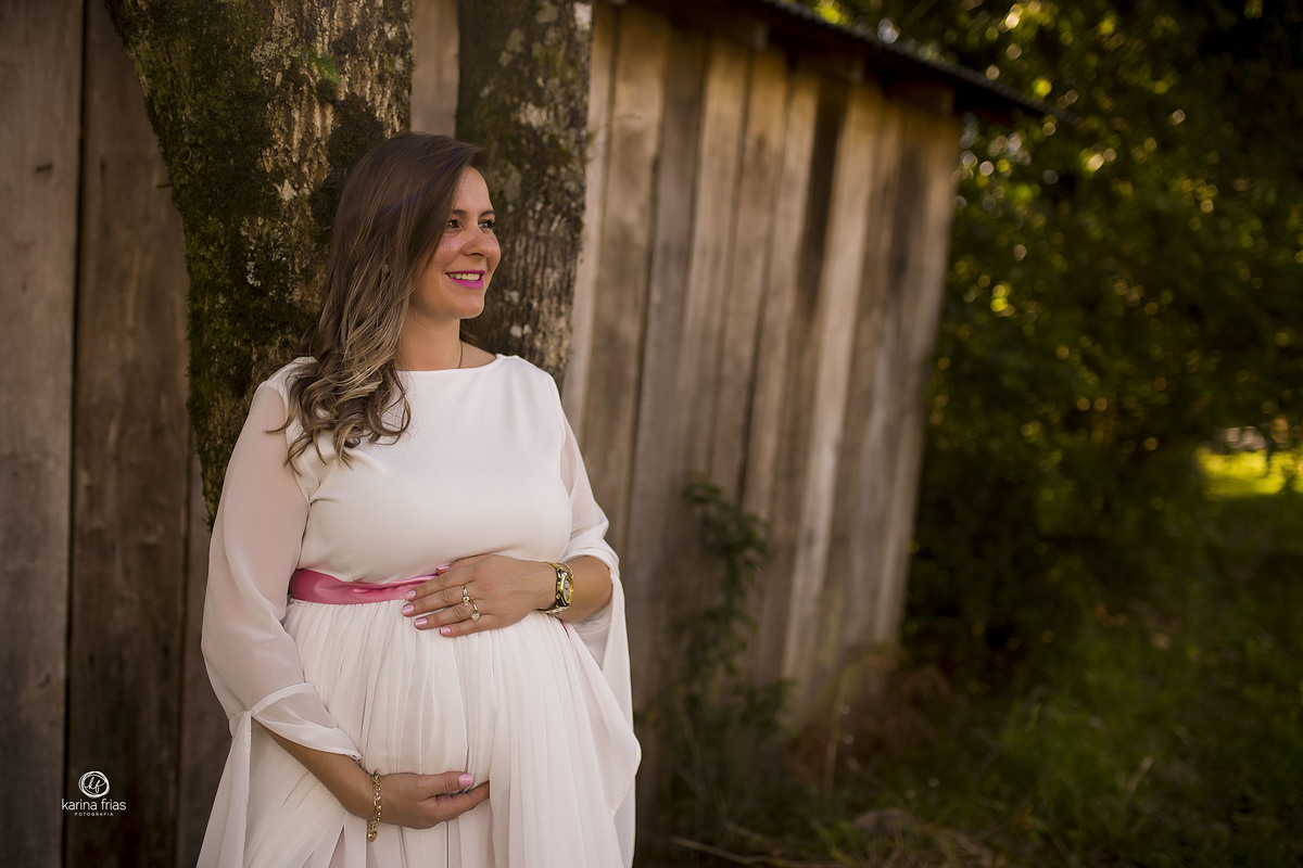 ensaio externo de gestante em bento gonçalves - rs