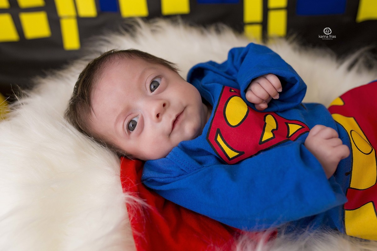 no acompanhamento mensal o bebe sorri