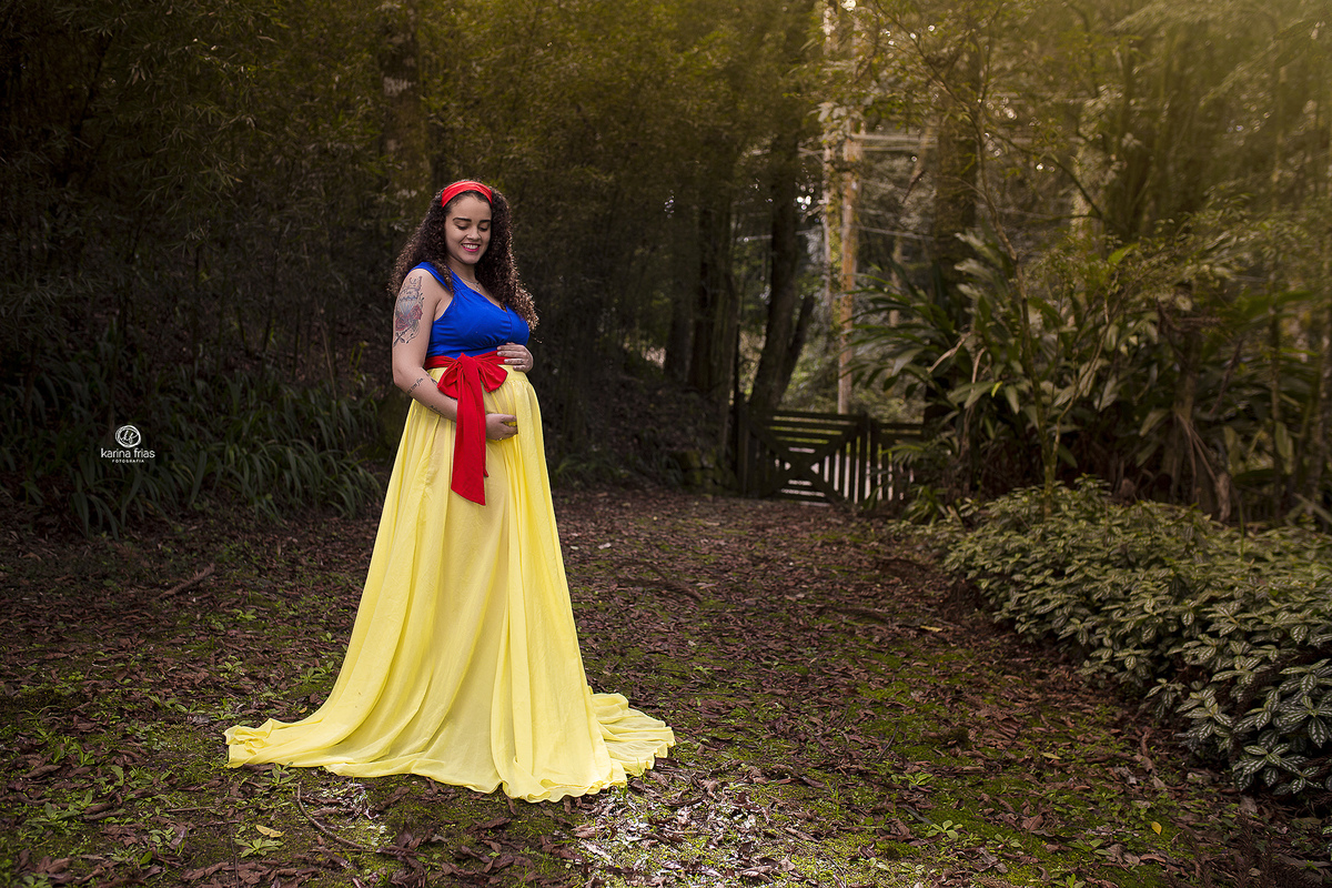 ensaio de gestante externo em parque de caxias do sul - rs