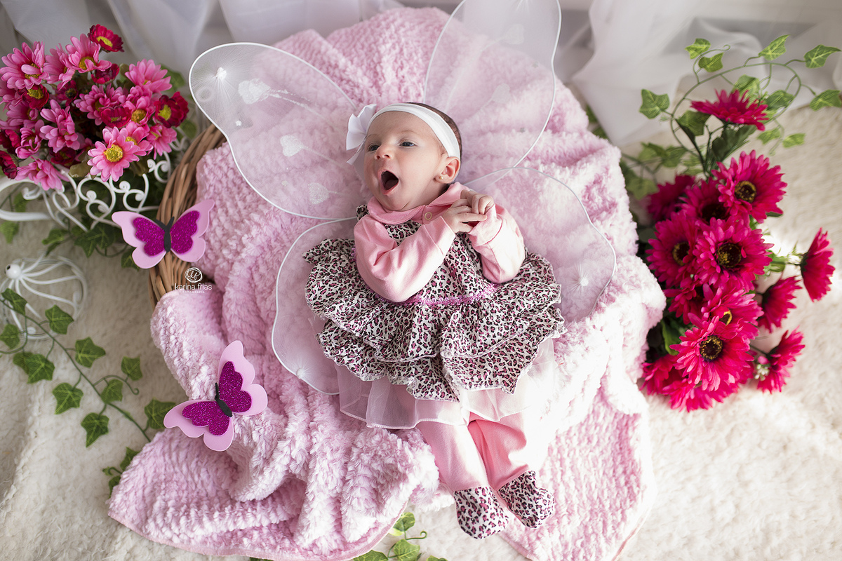 no acompanhamento mensal a nene faz boca de sono