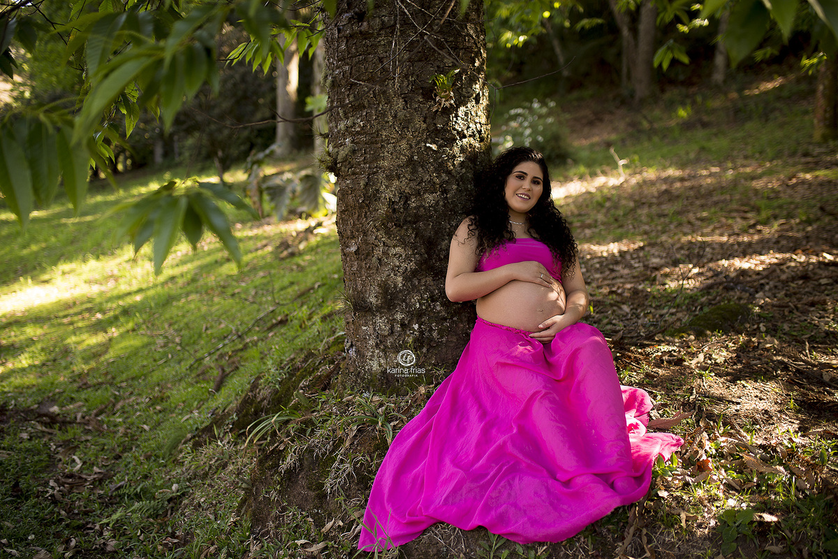 no ensaio gestante, utilizamos roupas exclusivas