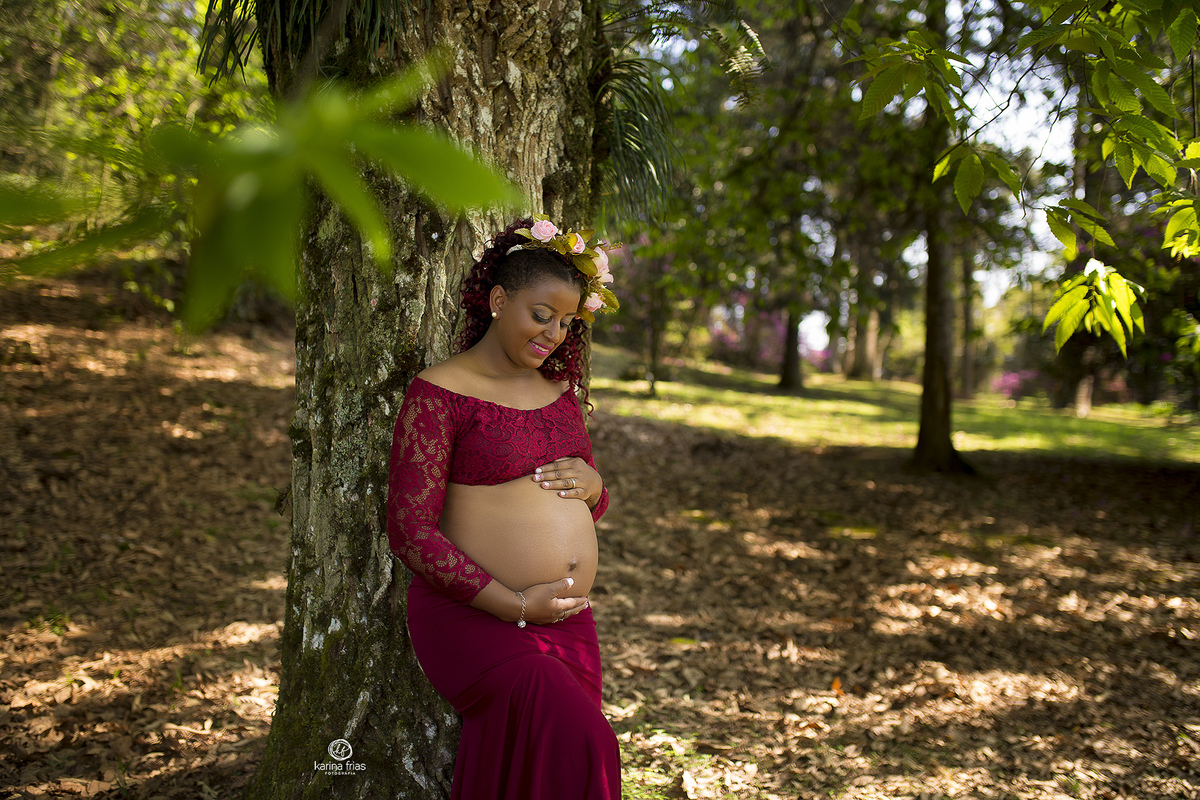ensaio gestante em parque de caxias do sul - rs