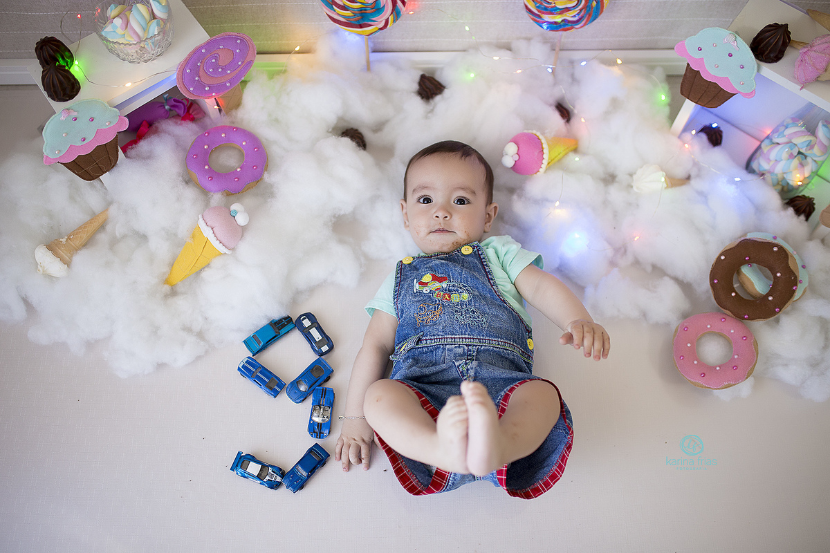 no ensaio infantil usamos o numero que representa o mes do bebe