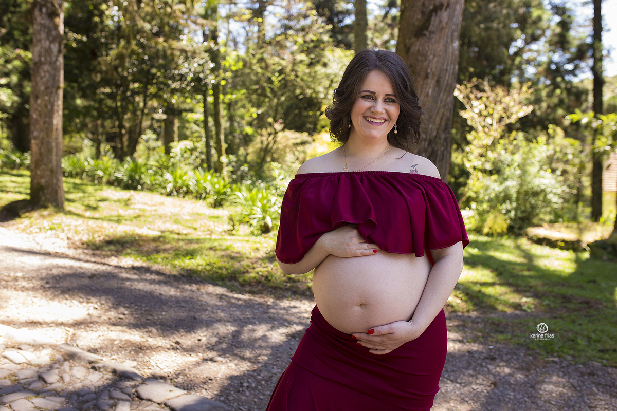 ensaio de gestante externo com a fotografa de caxias do sul, karina frias