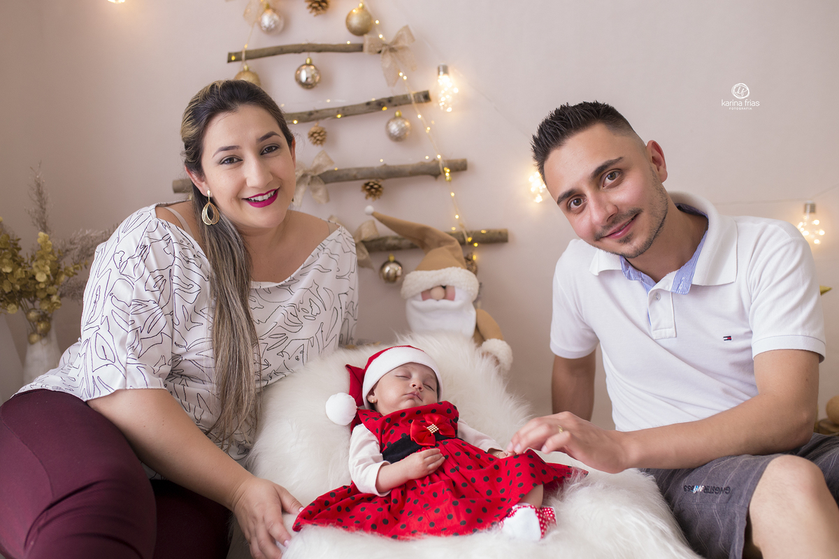 os pais participam das fotos do acompanhamento mensal