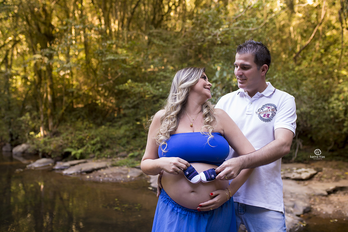 no ensaio externo de gestante usamos os sapatinhos