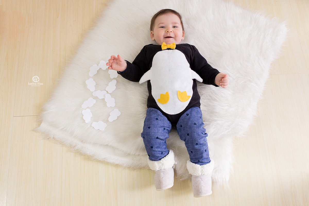 utilizamos nuvens para representar o numero do mes da criança