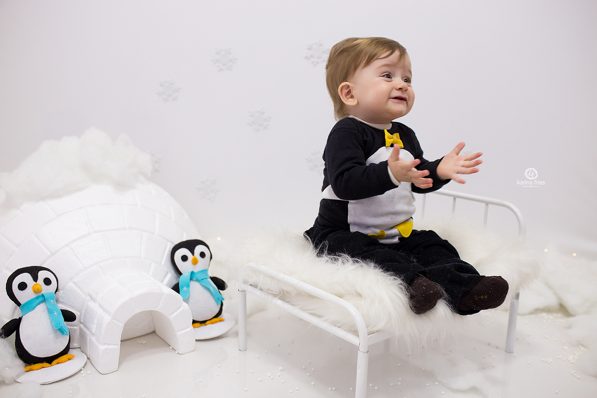 NO ACOMPANHAMENTO MENSAL O BEBE BATE PALMAS