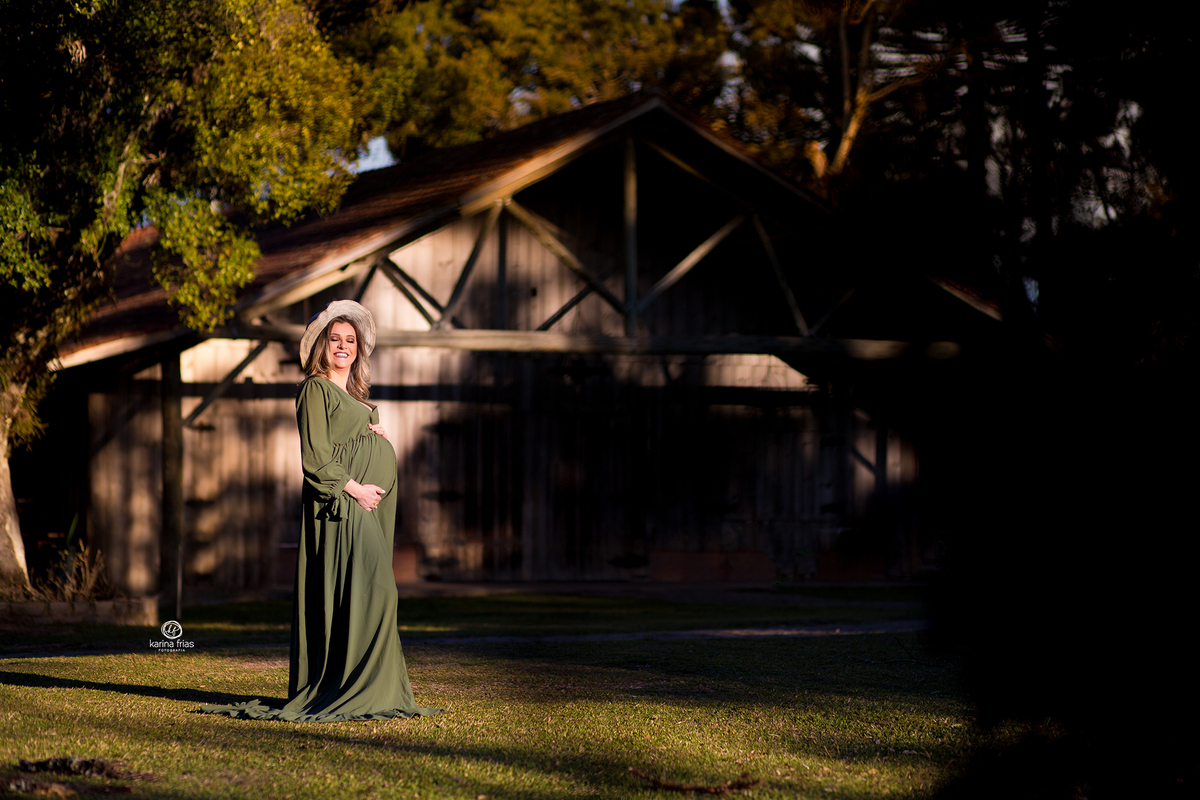 ensaio externo de gestante em parque de caxias do sul-rs