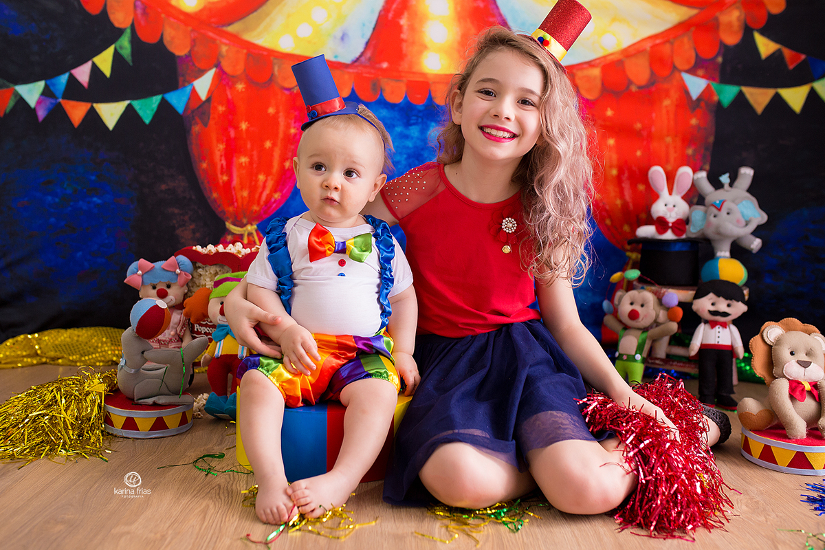 no ensaio infantil a irmã mais velha também participou