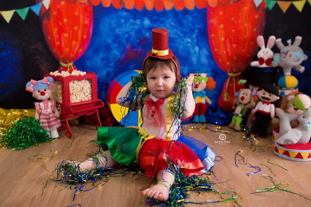 cenario de circo para o dia das crianças