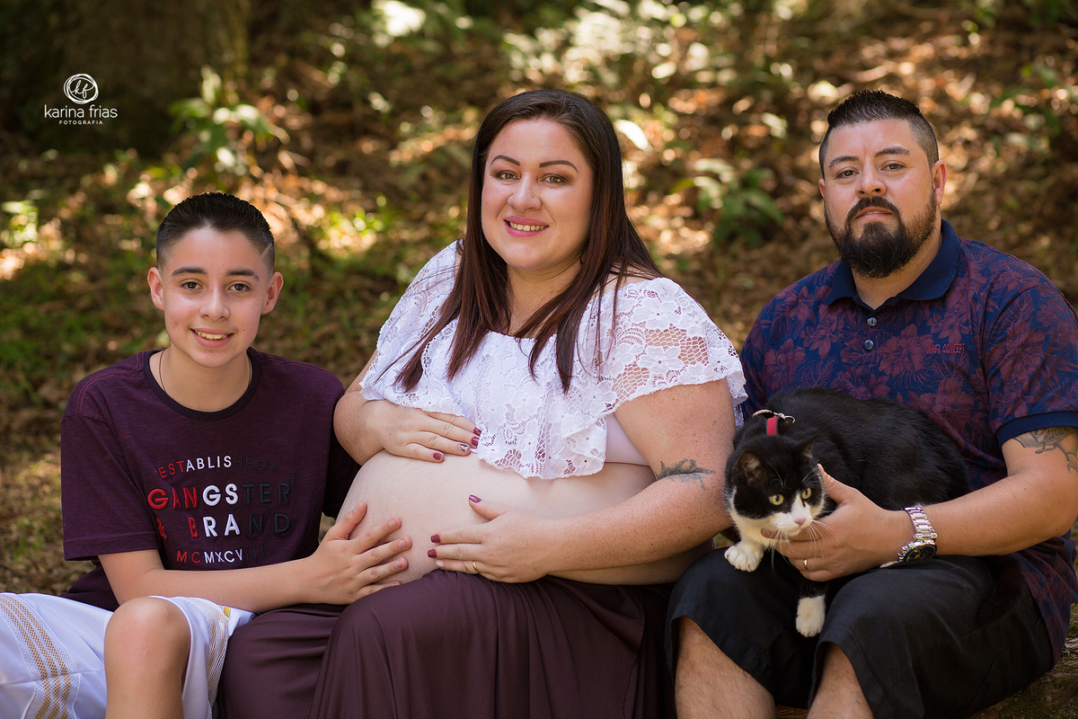 A FAMILIA PARTICIPA DO ENSAIO DE GESTANTE EXTERNO