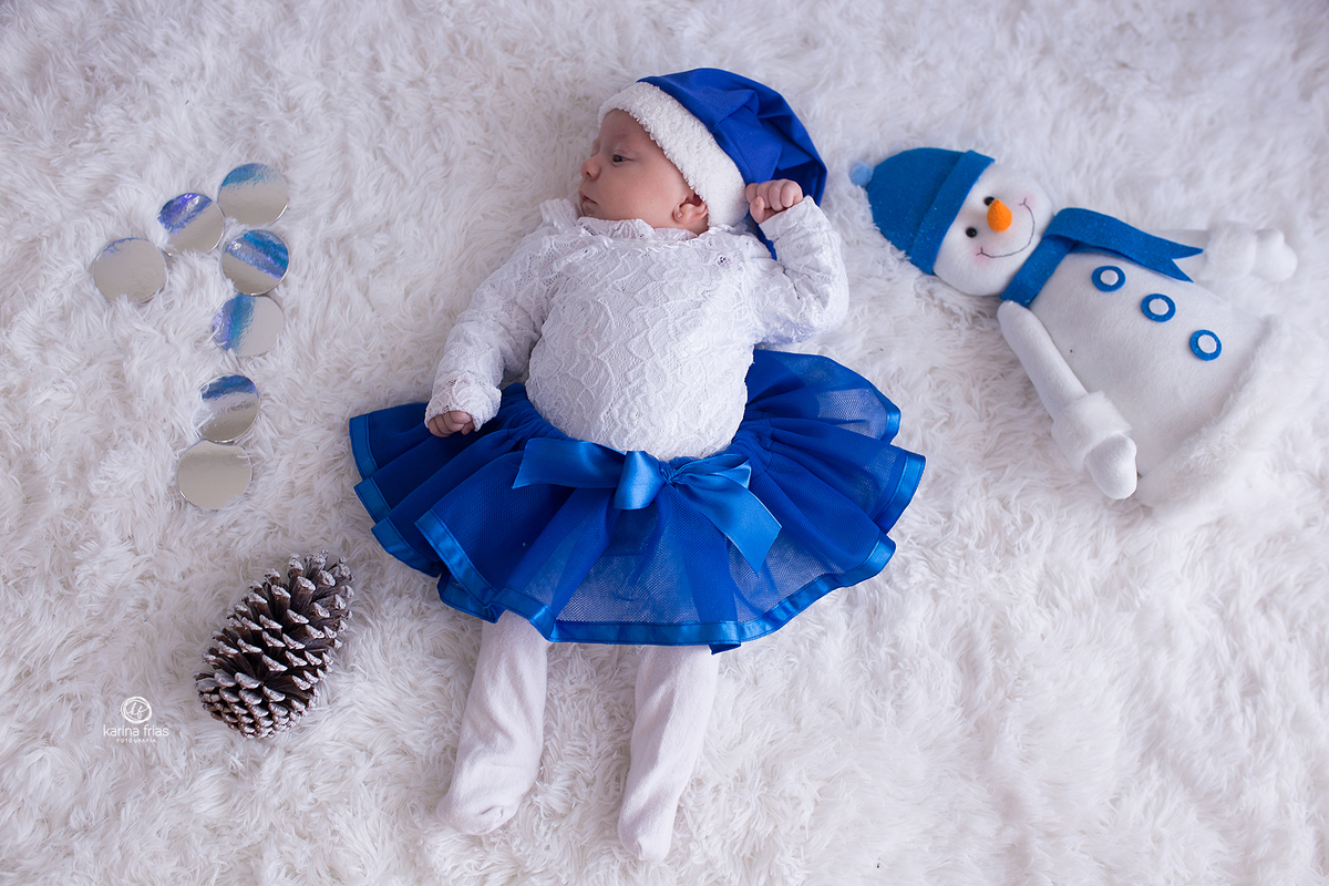 no acompanhamento mensal usamos acessorios para fazer o numero do mês