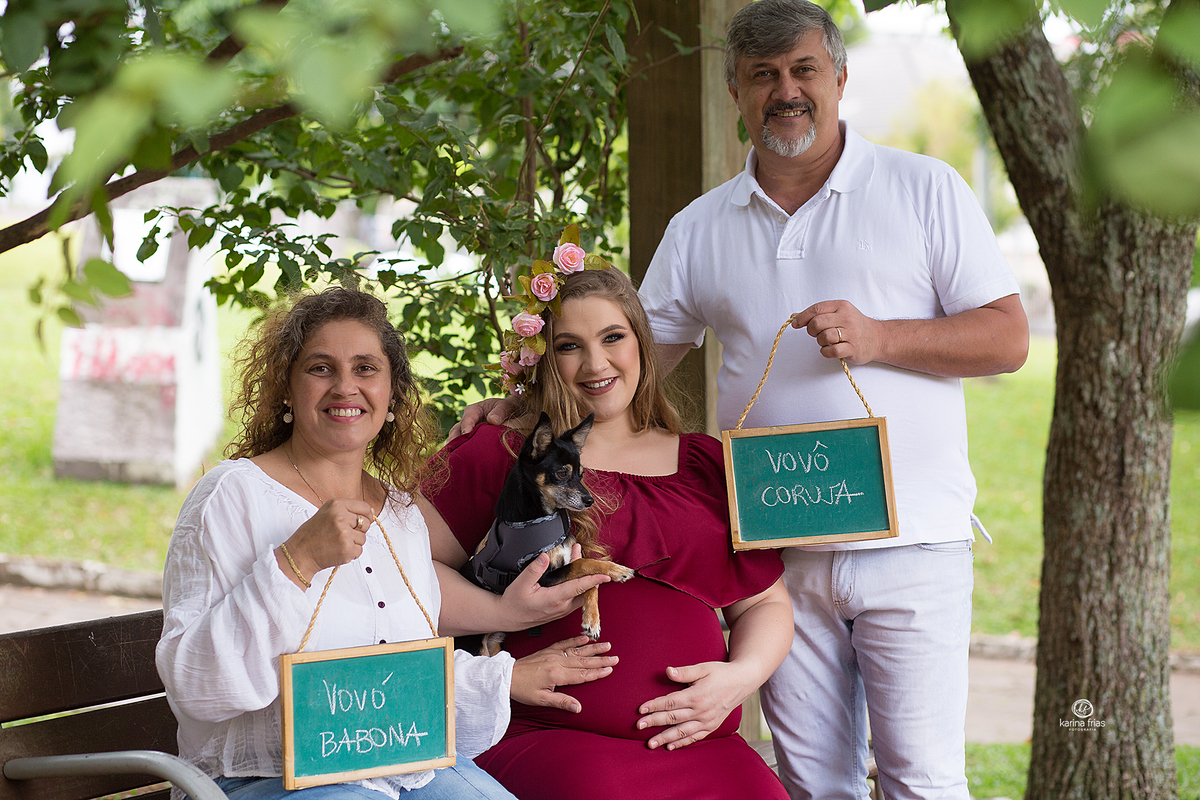 os avos participaram do ensaio externo