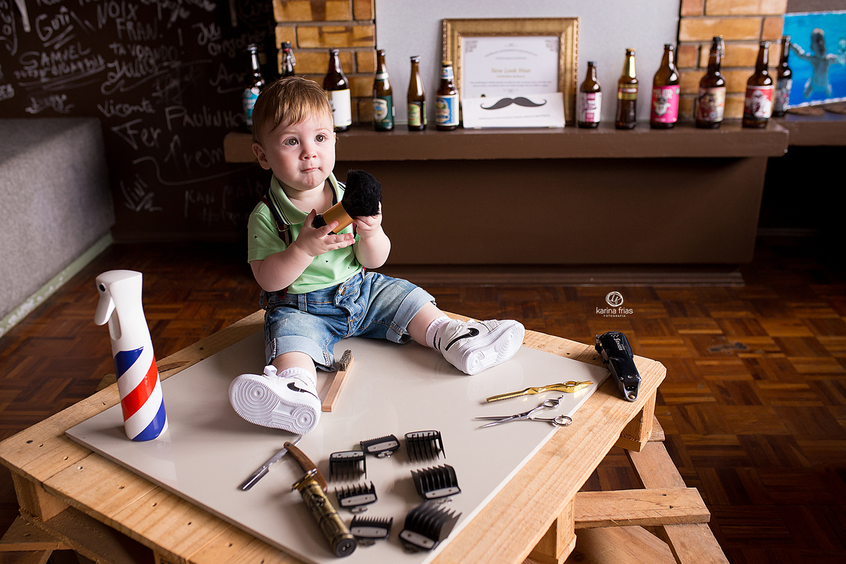 no acompanhamento mensal fizemos o numero do mês com as navalhas