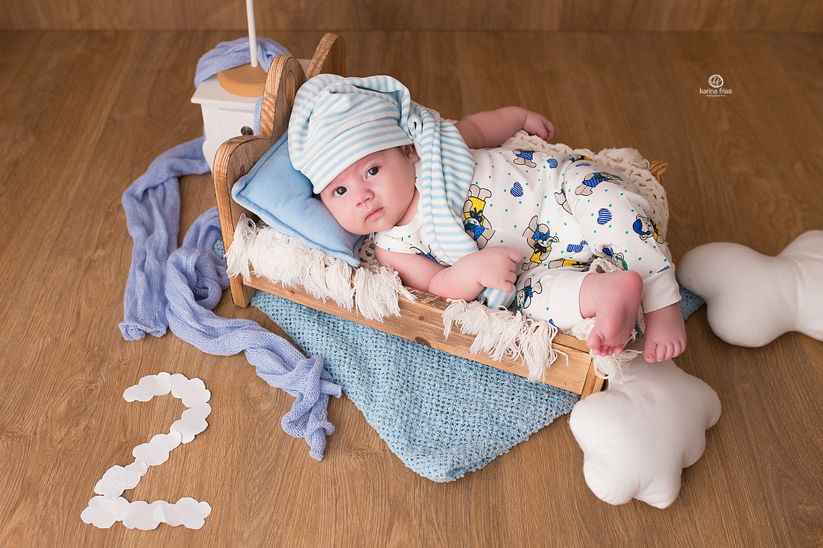 no acompanhamento mensal usamos o numero para mostrar o mês da criança