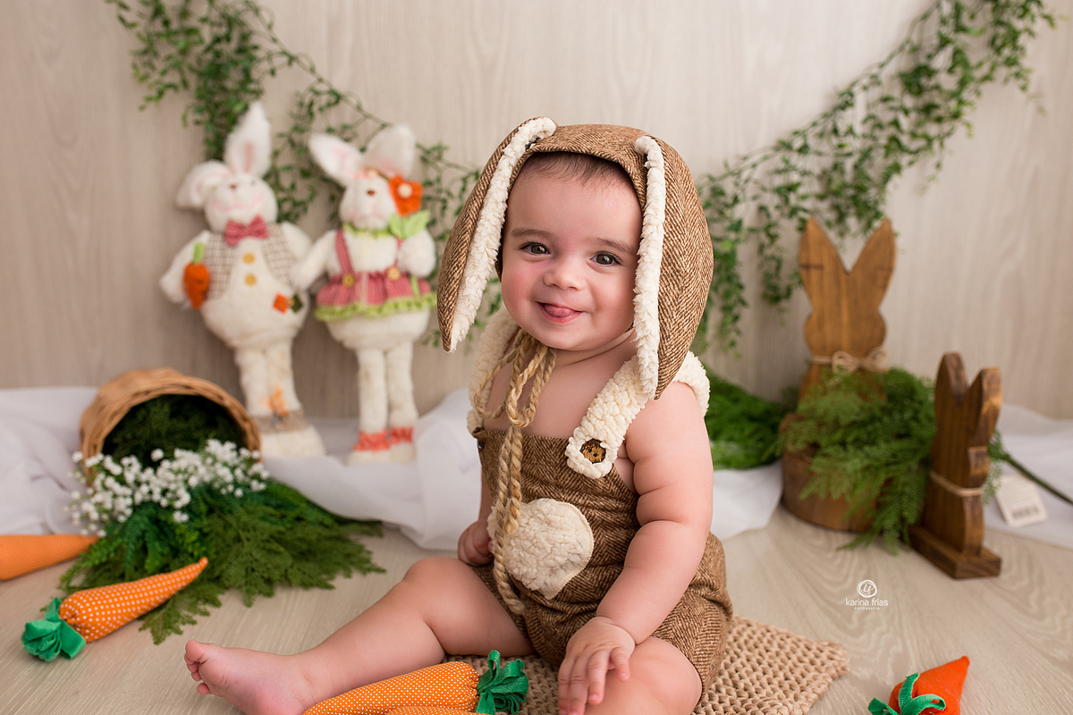 o bebe mostra a lingua para a fotografa de caxias do sul, karina frias