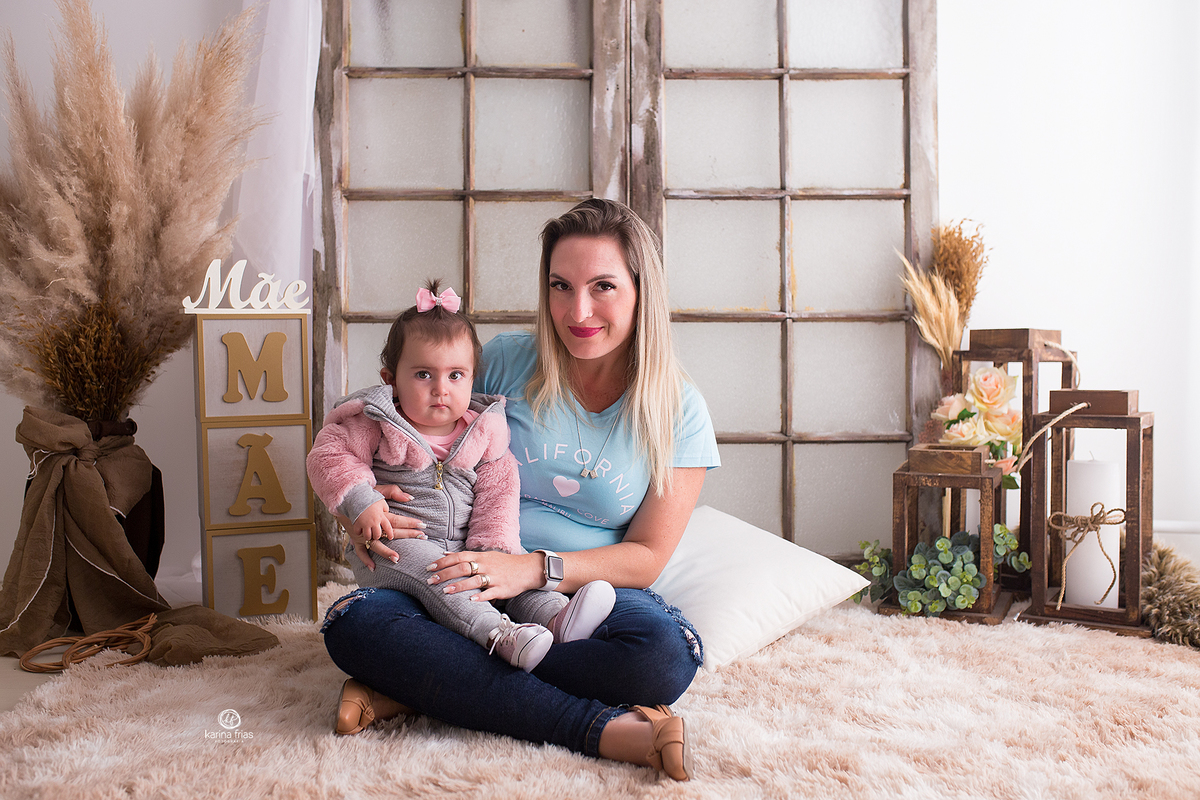 mae filha fazem o ensaio de dia das maes 2021