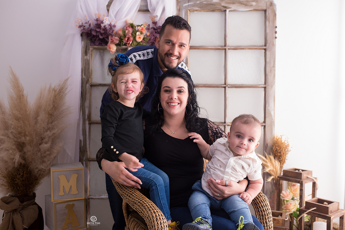 a familia toda participou do ensaio de dia das maes em caxias do sul-rs
