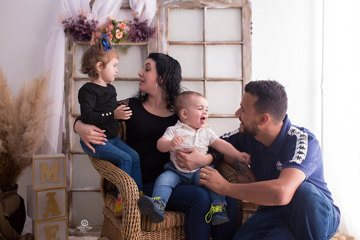 a familia brincou e a fotografa de caxias do sul registrou o momento