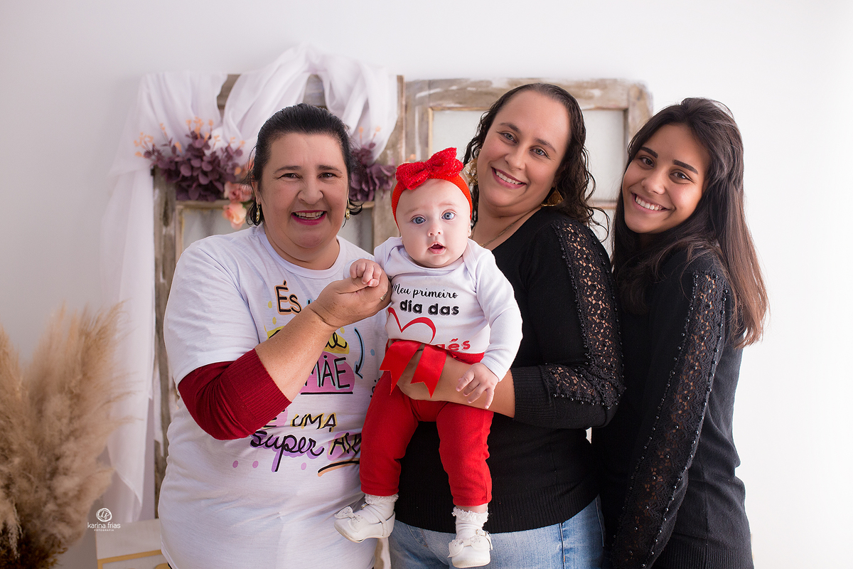 as gerações participaram do ensaio no estudio