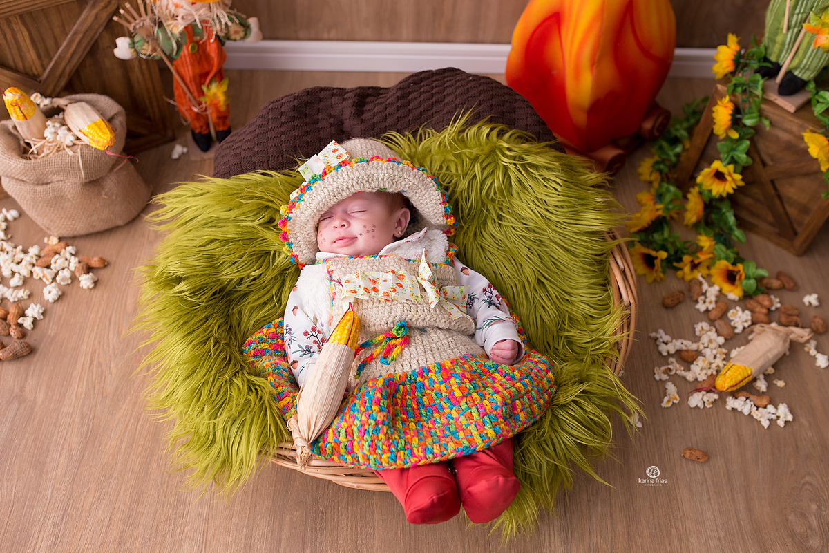 a menina dorme e a fotografa de caxias do sul, karina frias registra o momento