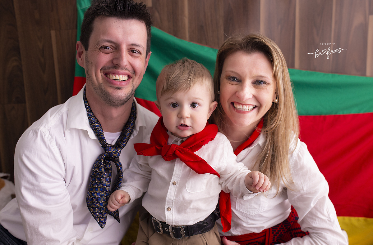 no ensaio os pais participaram de gaucho