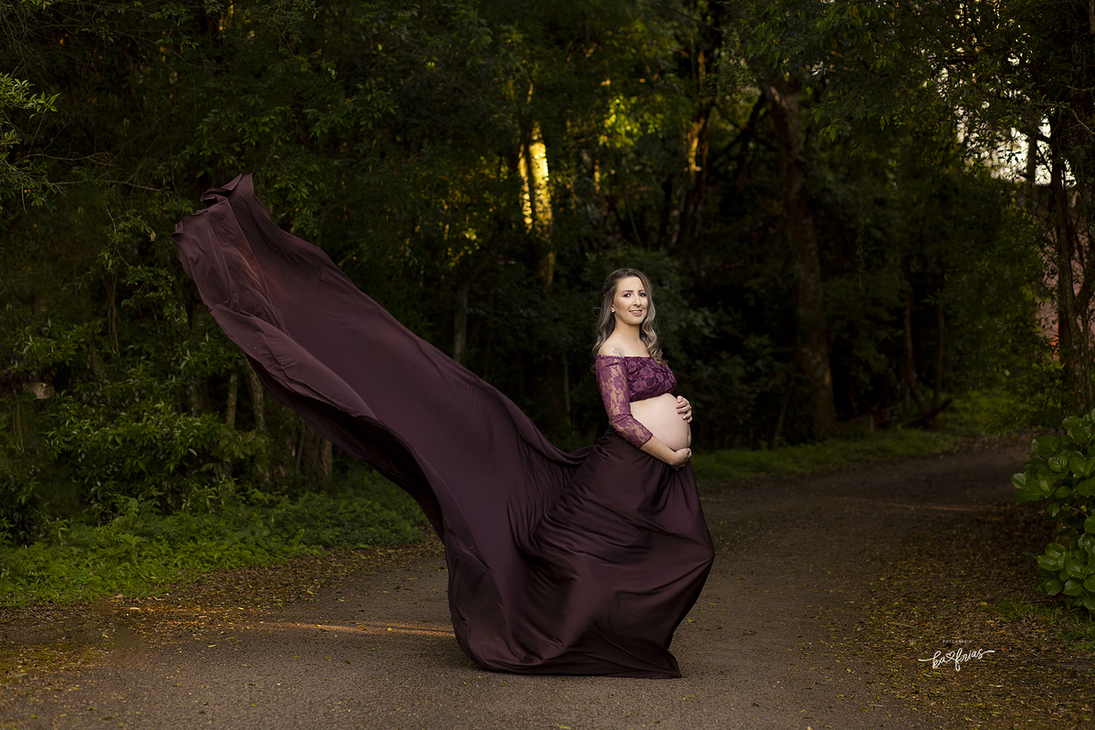 no ensaio externo usamos roupas com bastante tecidos
