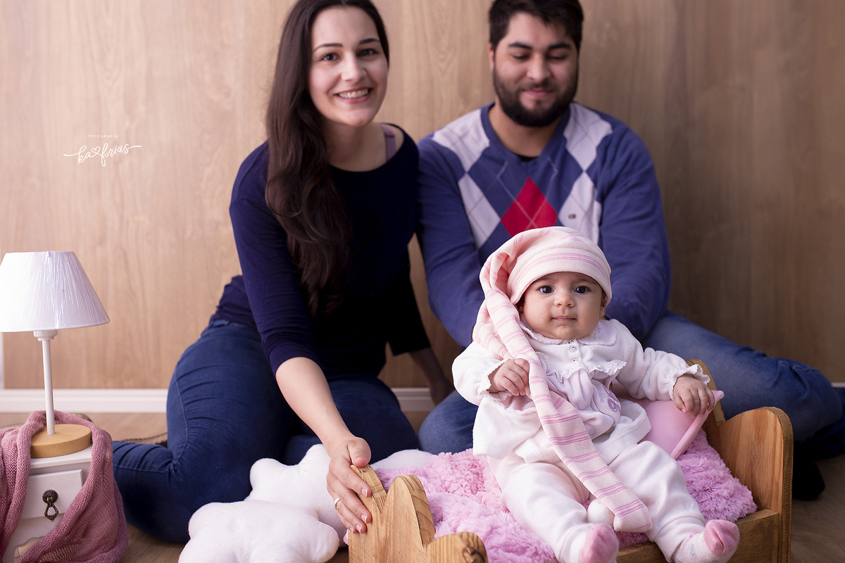 no ensaio de acompanhamento mensal, os pais participaram