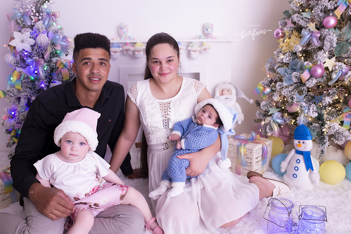 os pais participaram do ensaio de natal