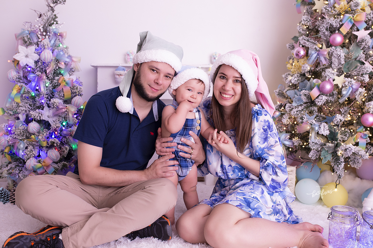 a familia participa do ensaio de natal 2021 em caxias do sul-rs
