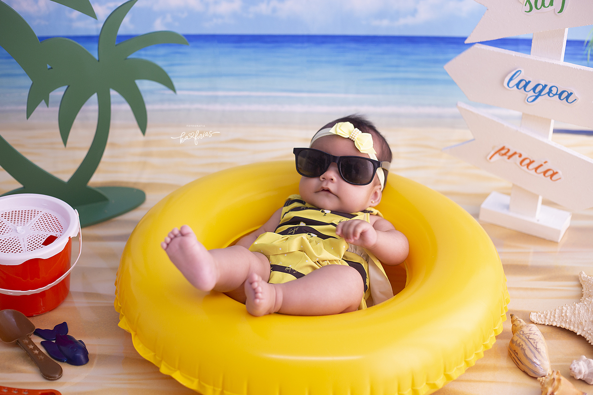 no acompanhamento mensal usamos o cenario de praia