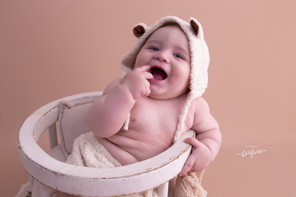 o bebe sorri no acompanhamento mensal em caxias do sul-rs