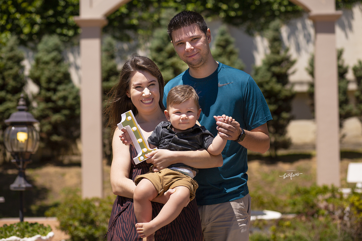 no aniversario infantil usamos o espaço externo