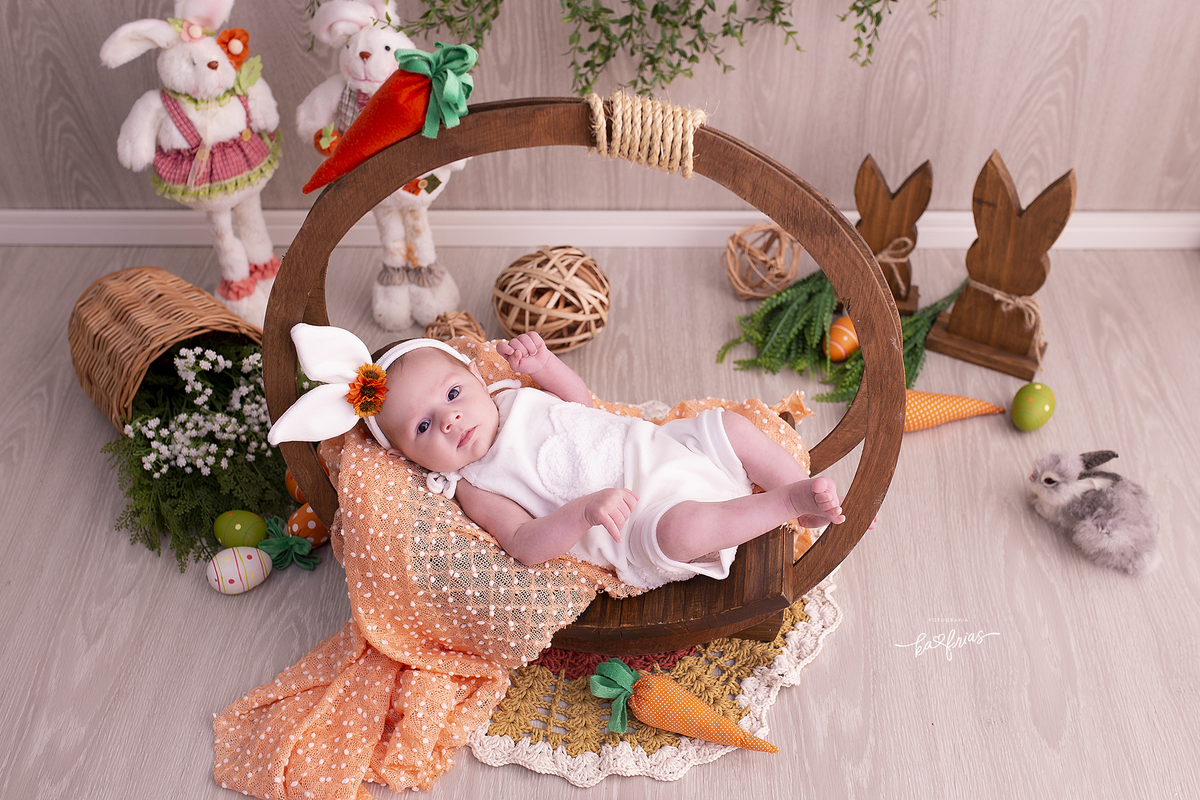 no acompanhamento mensal usamos o tema da pascoa