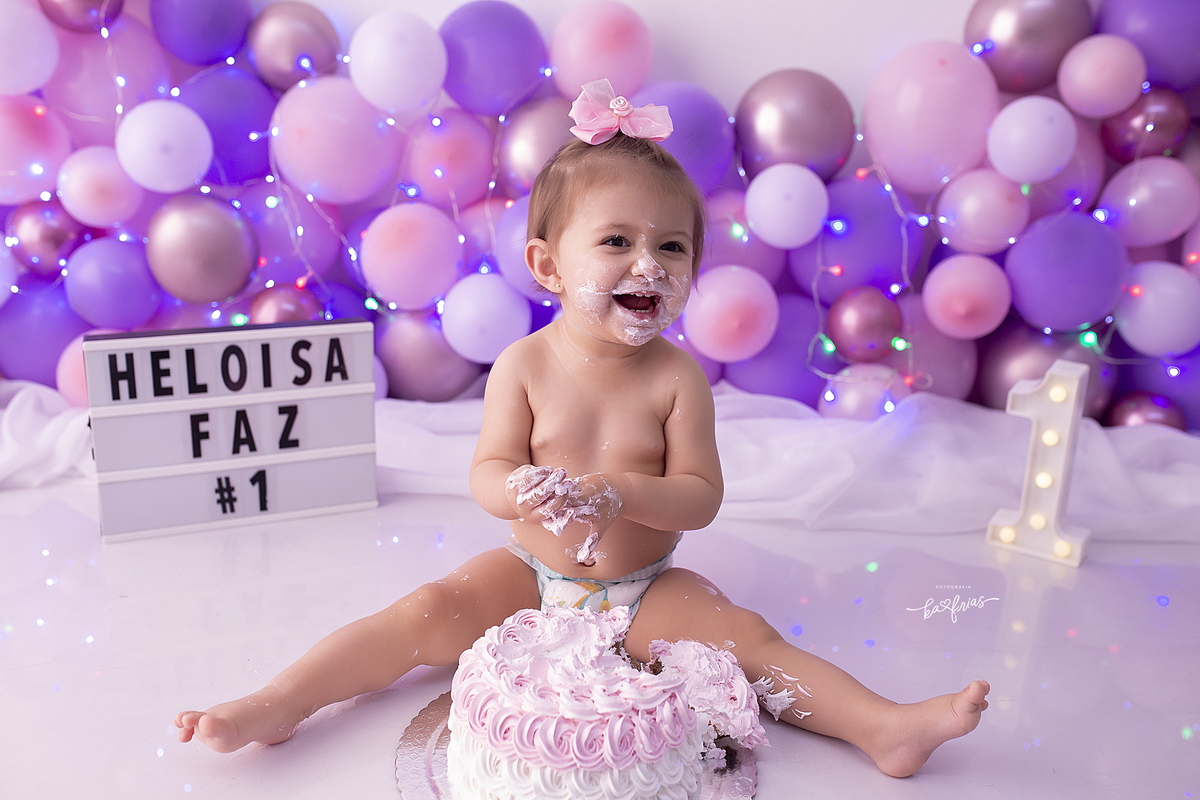 no ensaio smash a bebe se lambuza