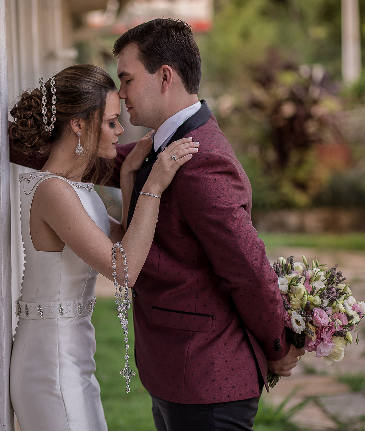 Casal romântico na linda cidade de Tirandentes-MG