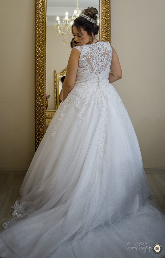 Noiva se prepara para o seu grande dia