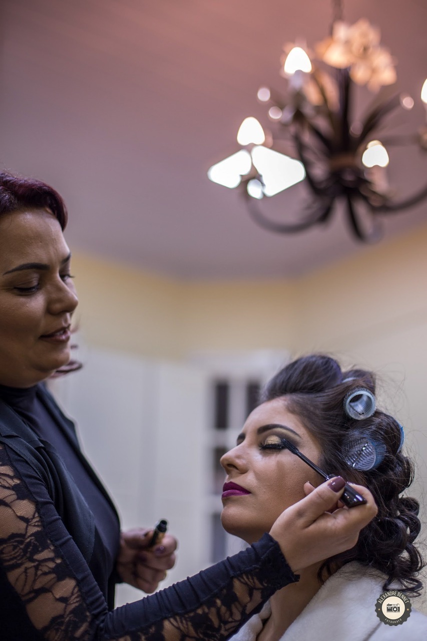 Preparação da noiva para seu grande dia