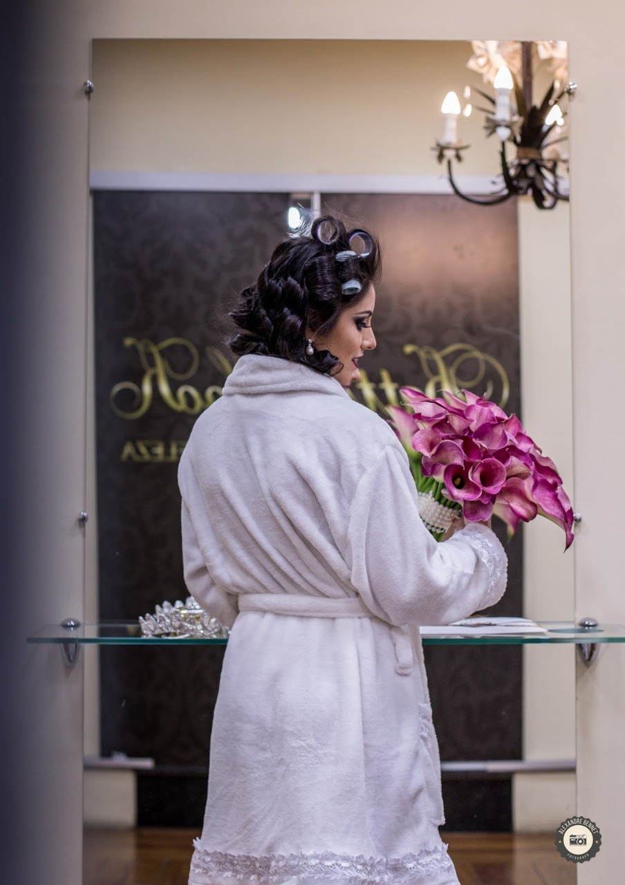Preparação da noiva para seu grande dia