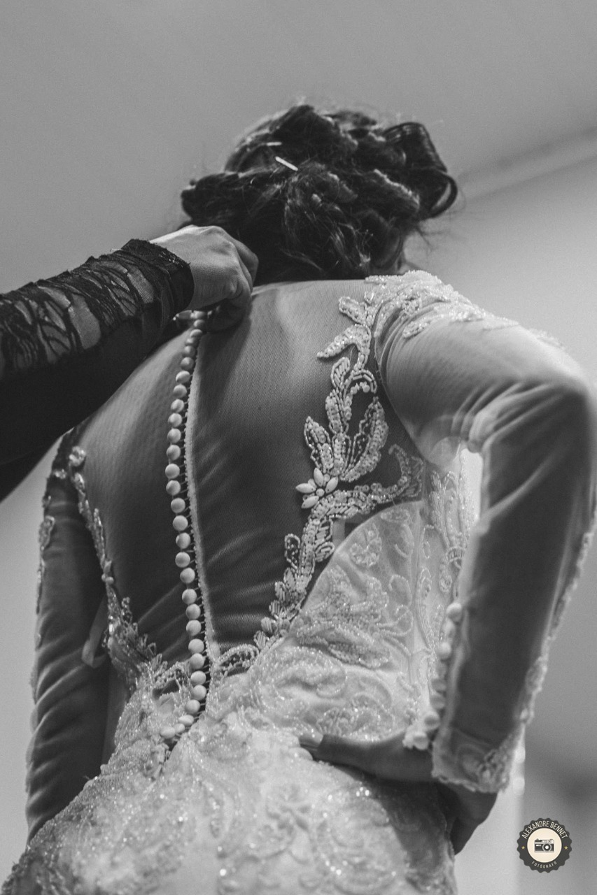 Preparação da noiva para seu grande dia