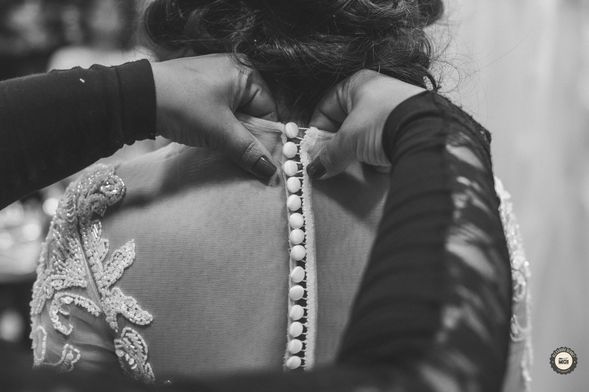 Preparação da noiva para seu grande dia