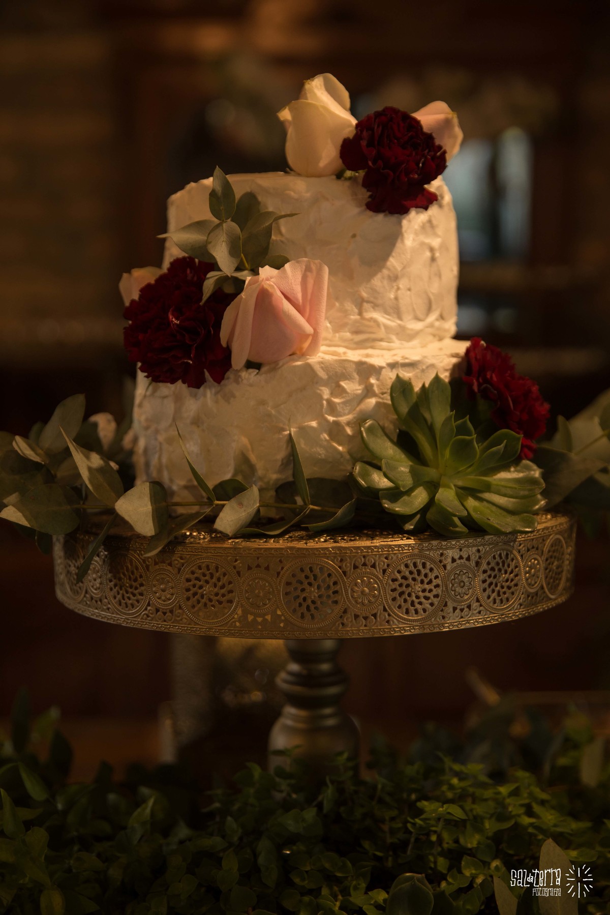 decoração casamento inverno alto da capela porto alegre cor de perola luzinhas