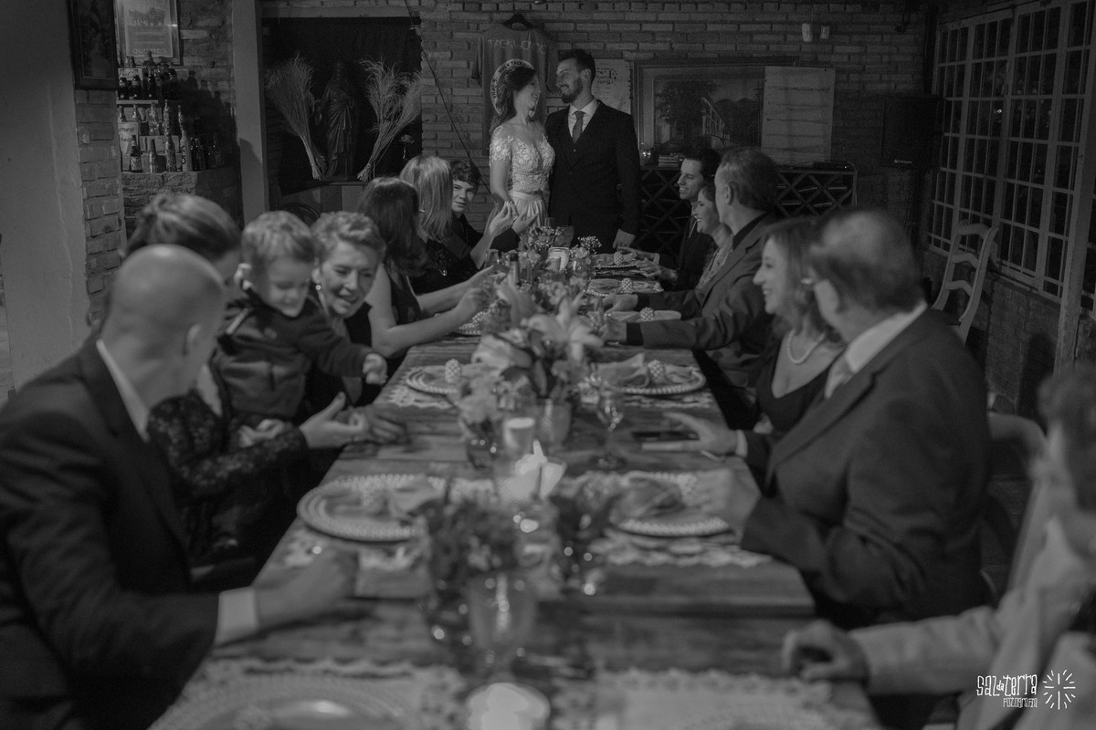 mini wedding porto alegre ao ar livre por do sol restaurante la piedra para 12 pessoas