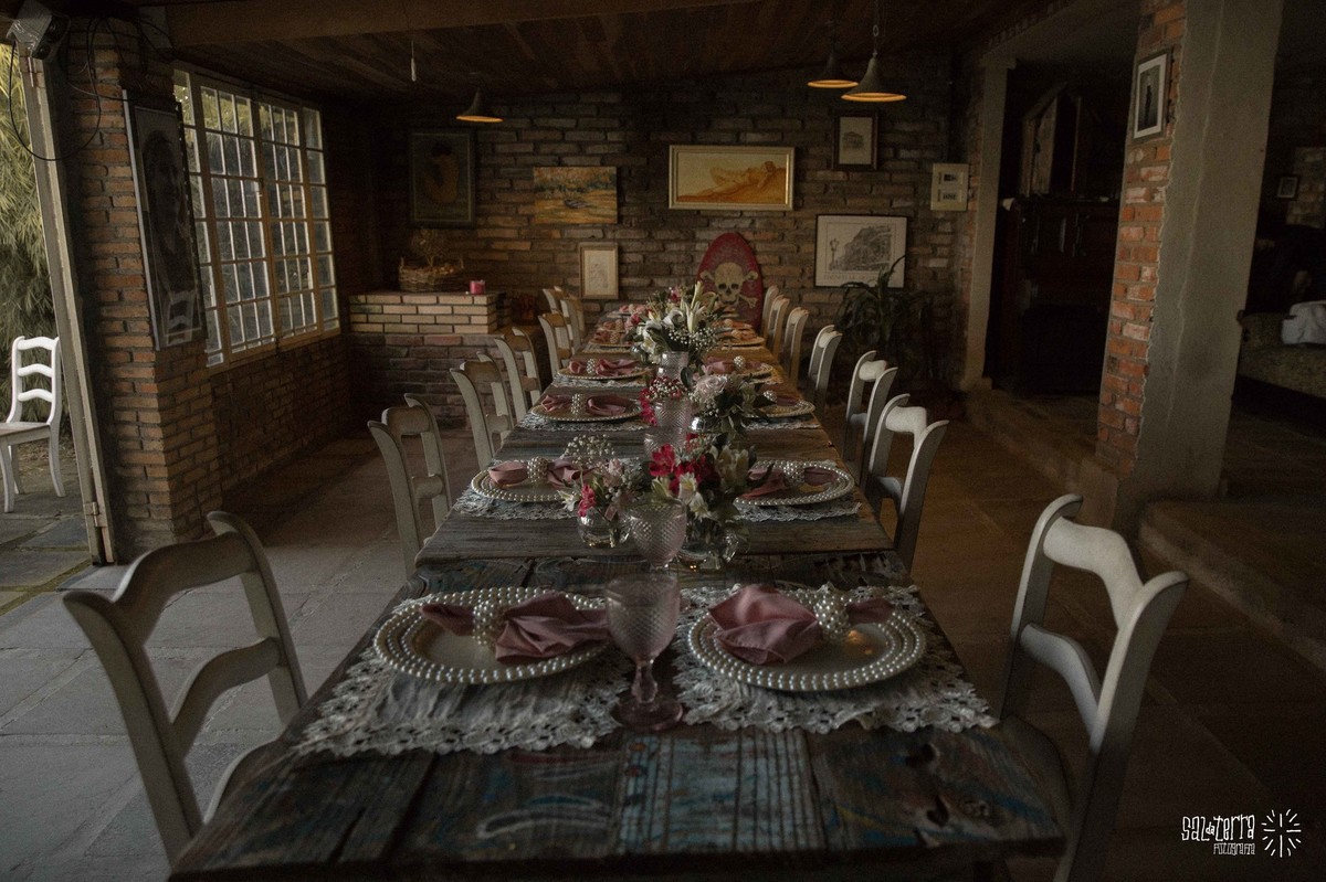 mini wedding porto alegre ao ar livre por do sol restaurante la piedra para 12 pessoas