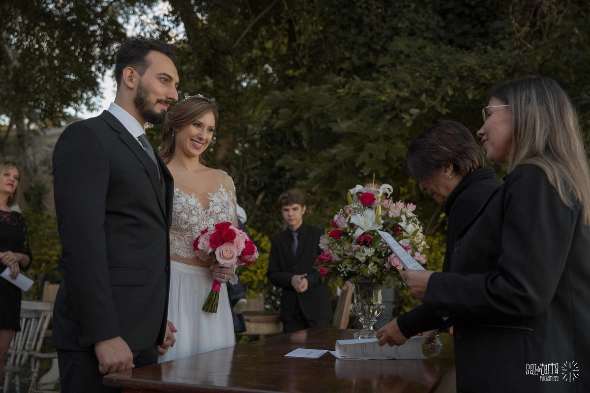 mini wedding porto alegre ao ar livre por do sol restaurante la piedra para 12 pessoas