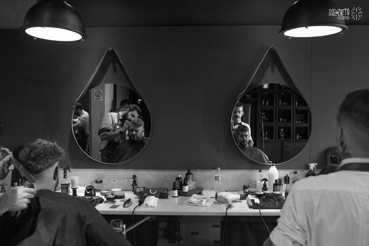 fotografo de casamento porto alegre RS dia do noivo making of qod barber shop