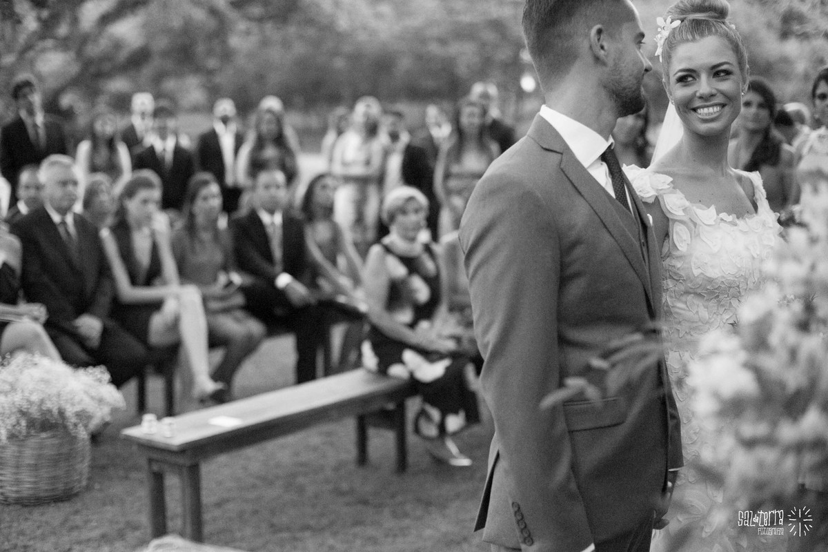 fotografo de casamento porto alegre casamento ao ar livre de dia alto da capela cerimonial Idealize eventos