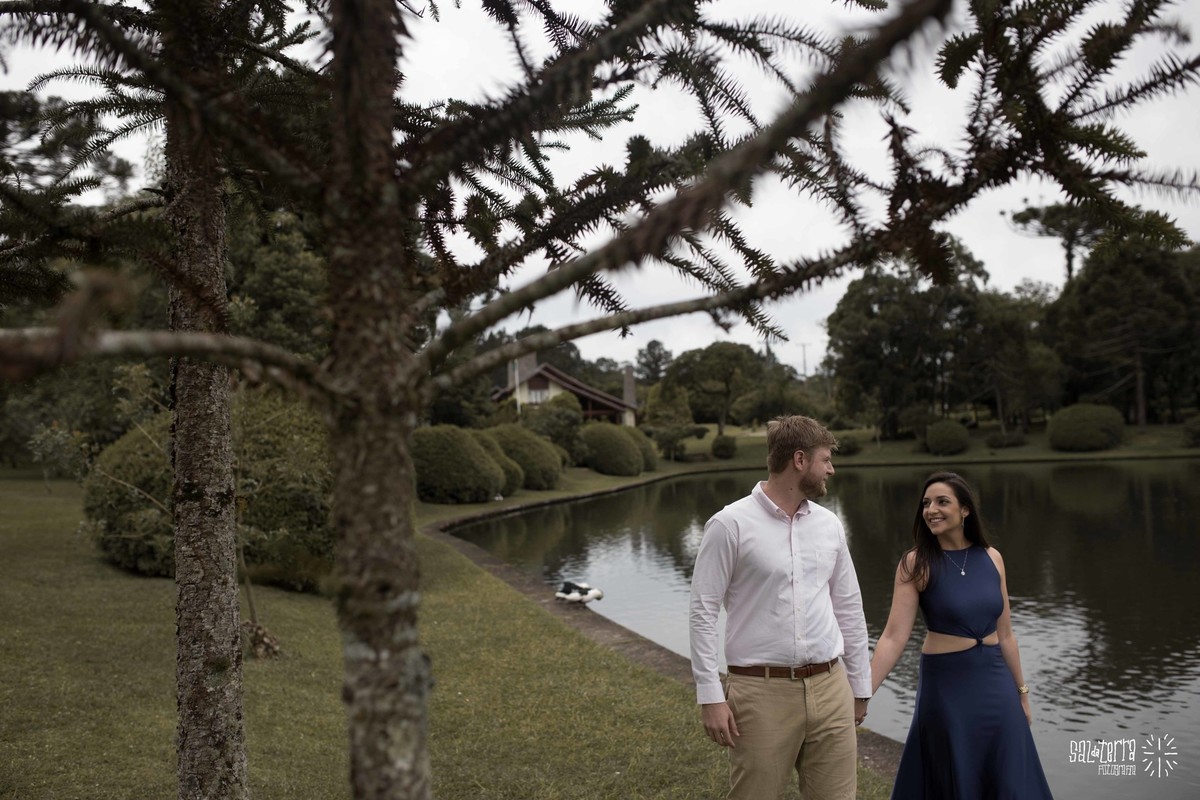 ensaio de noivos em canela condominio laje de pedra 